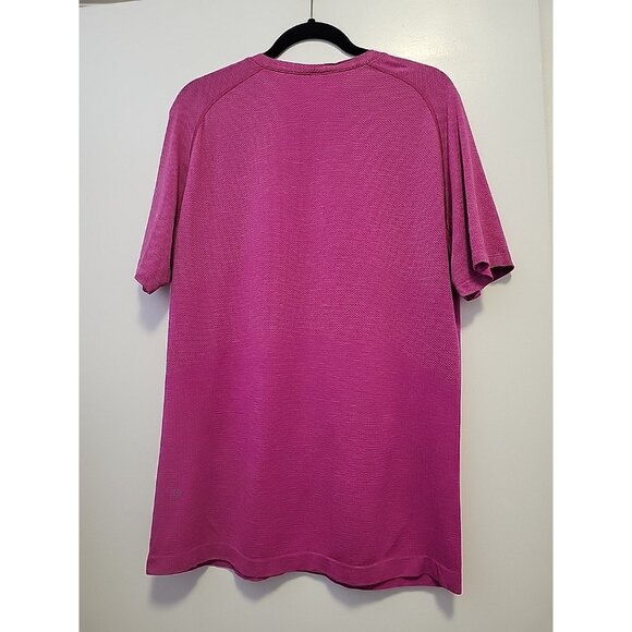 Lululemon Metal Vent Tech SS 2.0 PCLY/PUHL Purple Highlight Men's Large - Picture 4 of 6